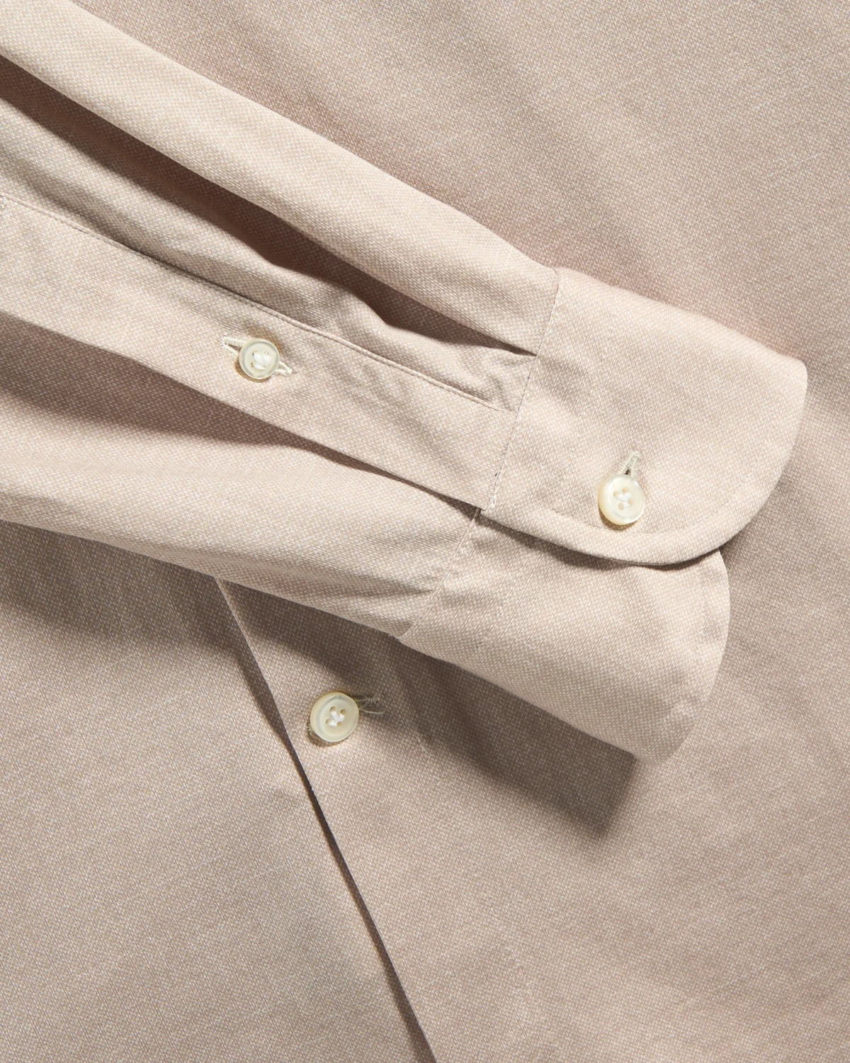 Sand Melange Lux Jersey Shirt - Image 3