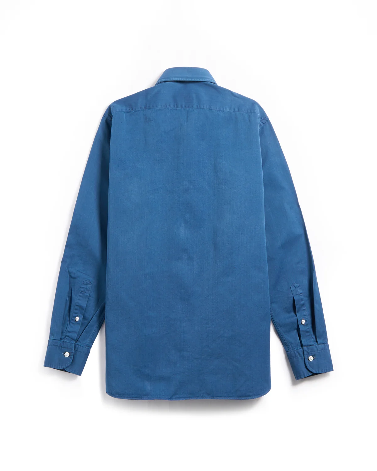 Supima Cotton Stonewash Denim Regular Fit Shirt - Image 5