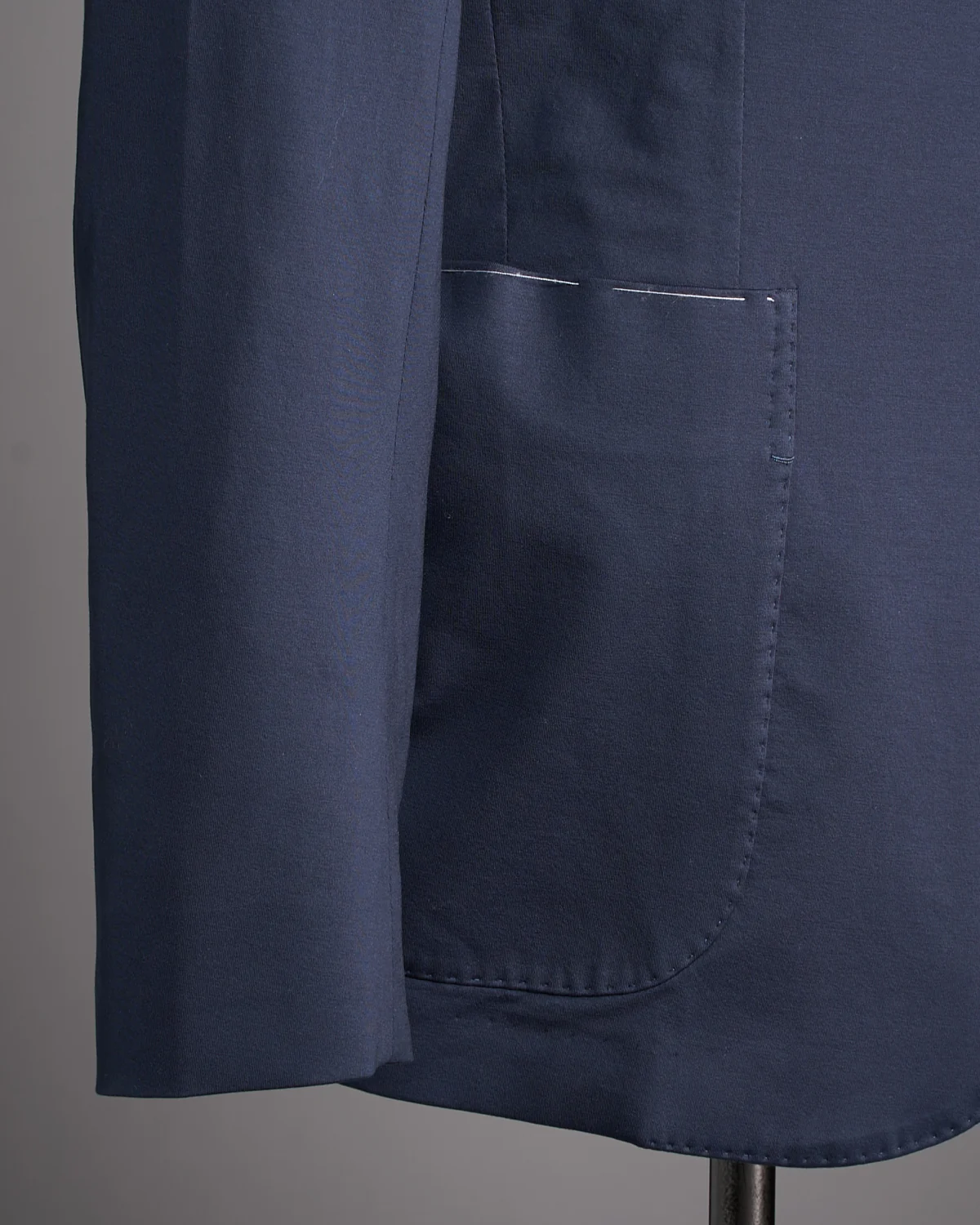 Luxury Cotton Stretch Sweater Blazer - Image 4
