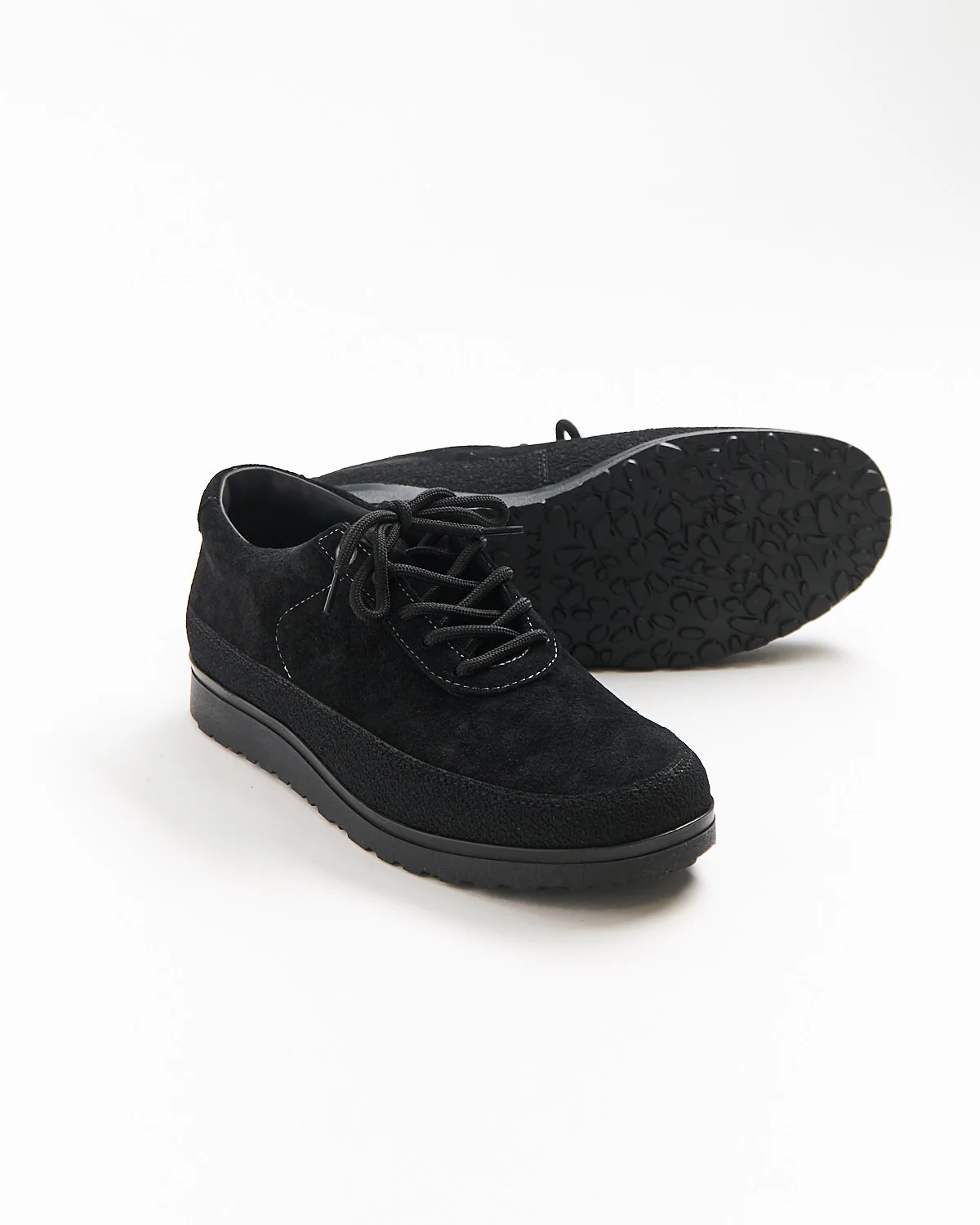 Suede 'Explorer' Shoes With Mudguard