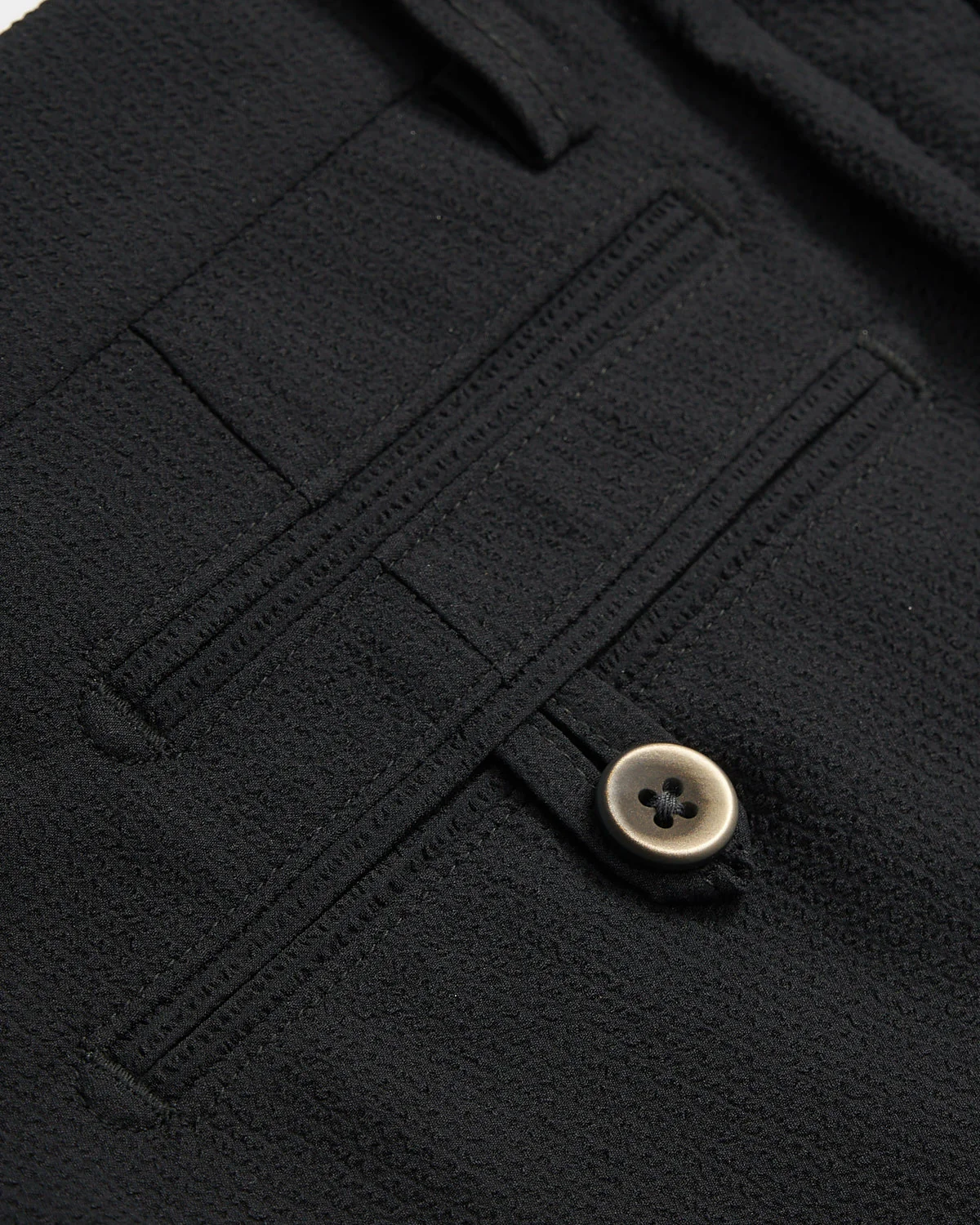 Techno Seersucker Pants / Black - Image 7